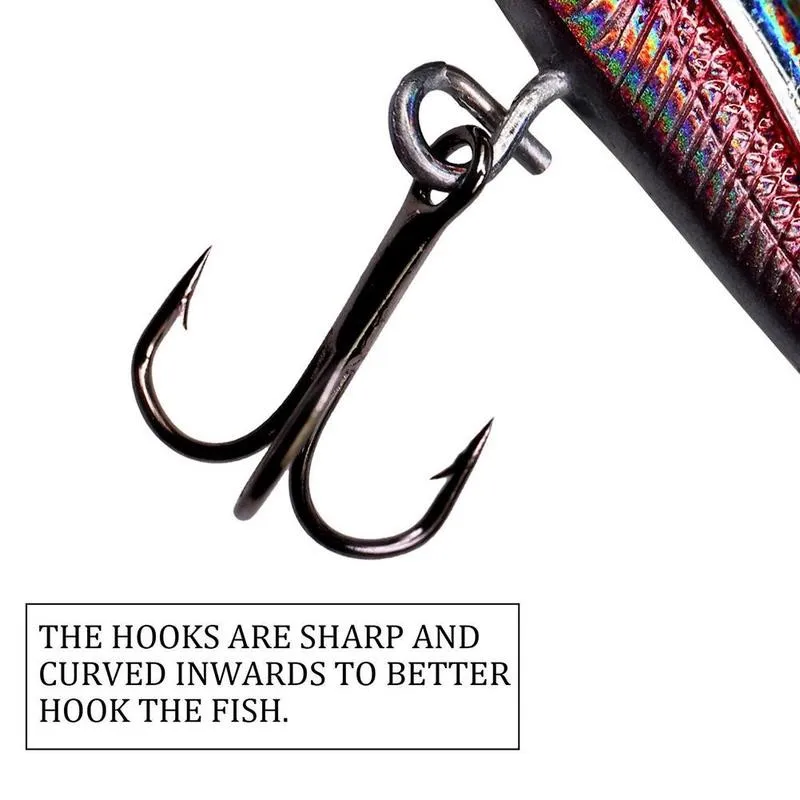 

26 Pcs/box Multi-types Winter Ice Fishing Lures Balancer Artificial Fishing Bait with Hook Winter Fake Lure Set