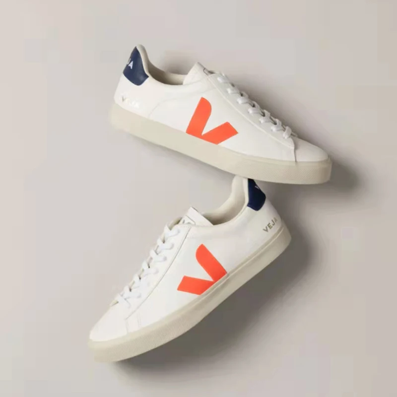 

Классические белые кроссовки унисекс VEJA, Высококачественная кожа, модная удобная повседневная обувь, хорошо сочетаются