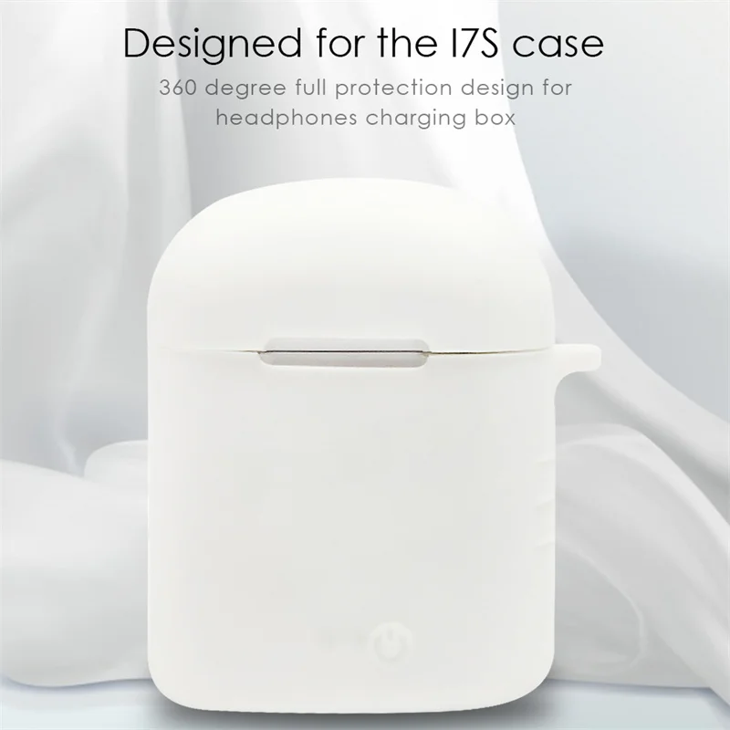 IWO PRO 1/2 шт. силиконовый I7S TWS чехол беспроводные Bluetooth наушники бампер s ТПУ