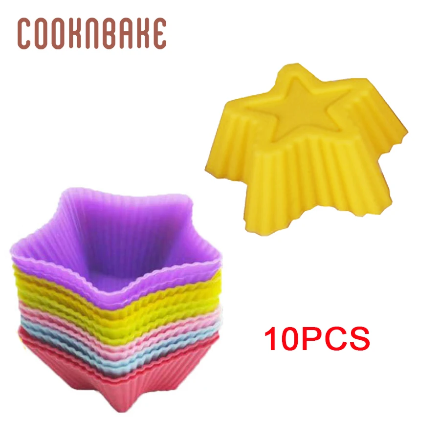 CDSM-041 COOKNBAKE, силиконовая форма для кексов, маленькая Форма для кексов, круглая силиконовая форма для выпечки, инструмент для выпечки тортов, 6 отверстий, форма для мыла - Цвет: CDSM-041
