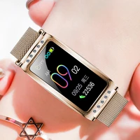 smart wristband fitness bracelet f28 sport watch waterproof heart rate band blood pressure monitor fitness tracker for women