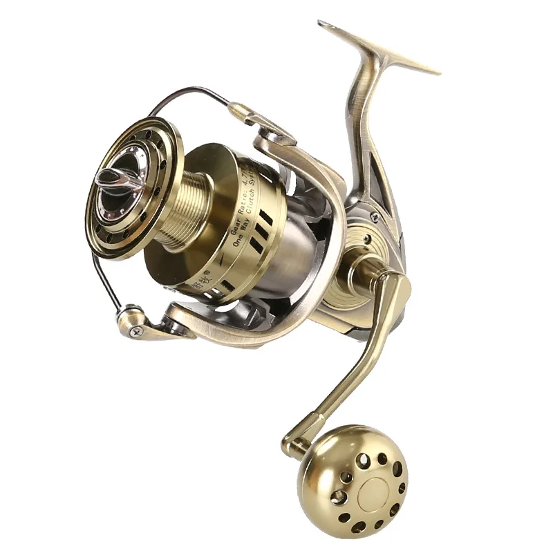 

YINGTOUMAN All Metal 12000 series Fishing Reel Aluminum Body Spinning Reel 4.7:1Speed Ratio 13BB 200m