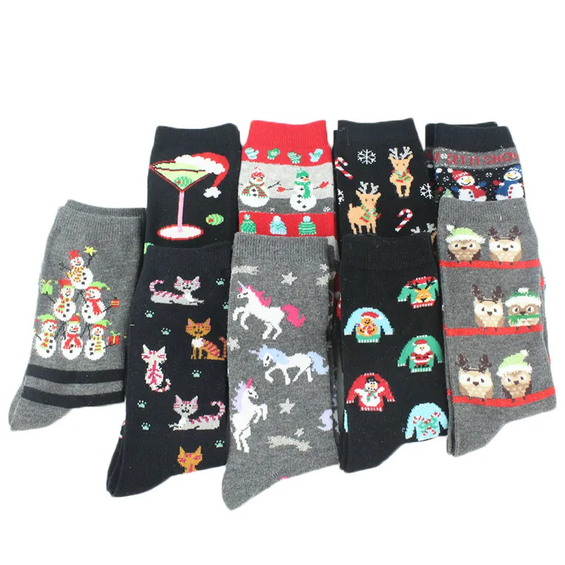 

New Fashion Art Jacquard Printing Kawaii Funny Socks Women Korean Animal Kawaii Harajuku Socks Calcetines Mujer Unisex Sokken