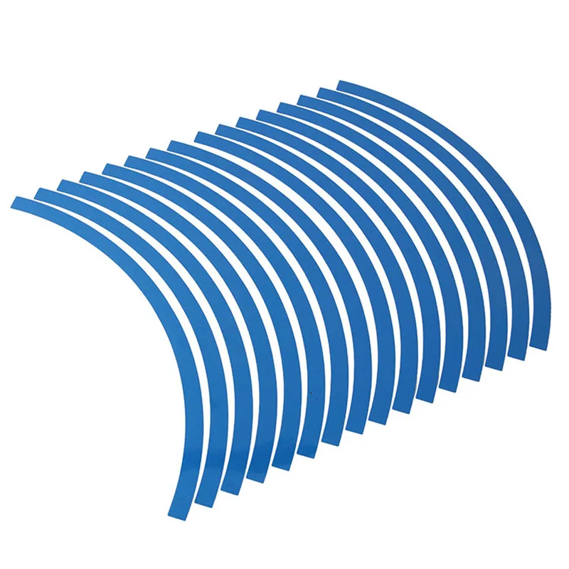 16 шт. светоотражающие полосы для шин мотоциклов и велосипедов 10 12 дюймов|reflective rim