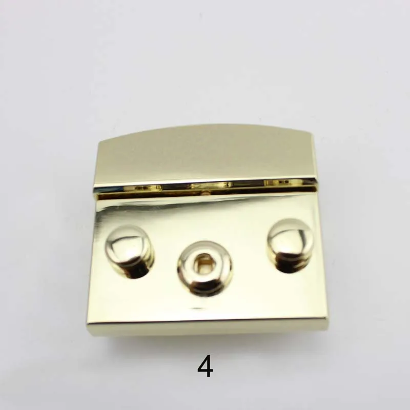 4 light gold 18 новых замков заменяет, только 1 шт замок Ремонт вашей сумки, замок для экономии женских сумок, ремонт мужской портфель сумки кошелек - Цвет: 4 light gold