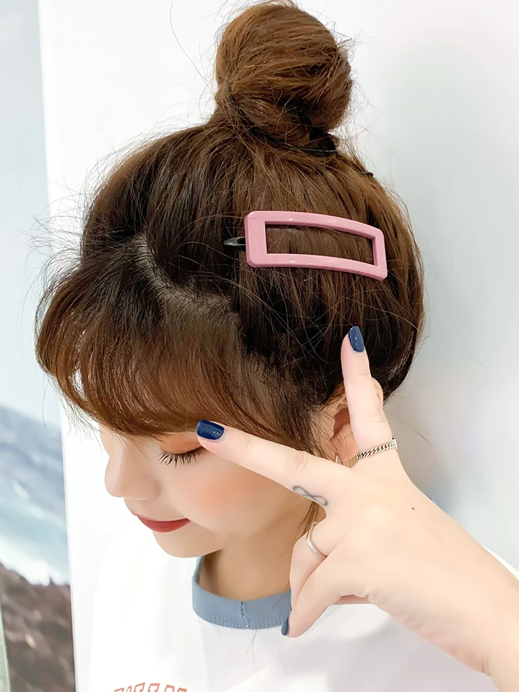 2PCS Cute hairpin hair clips Hair Card Headdress Color Clip Side | Дом и сад
