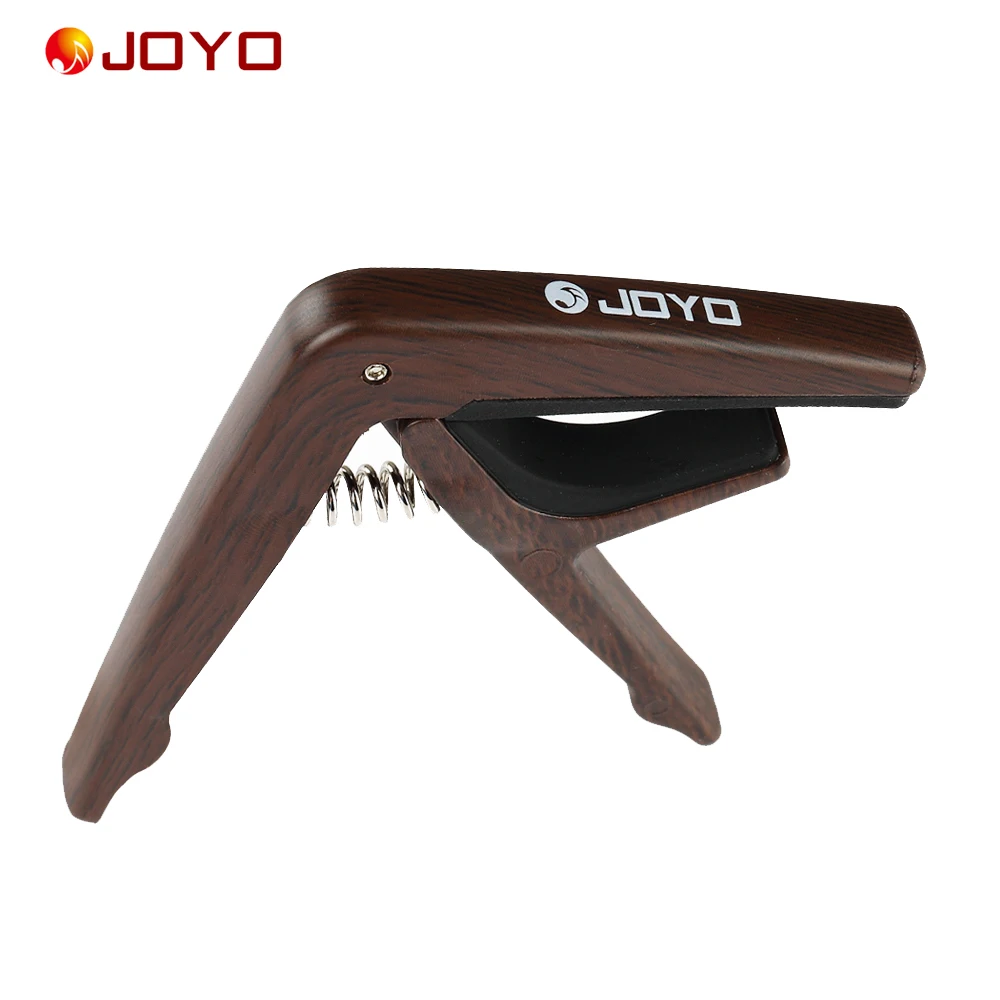 JOYO JCP 01 Пластик каподастр для 6 String акустическая Электрогитары древесные цвета