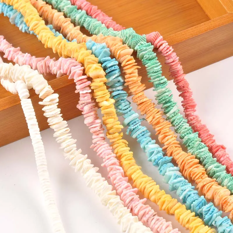

multicolor Seashell Chain Beads Diy Craft shells for Jewelry bracelet making home decoration cp2433