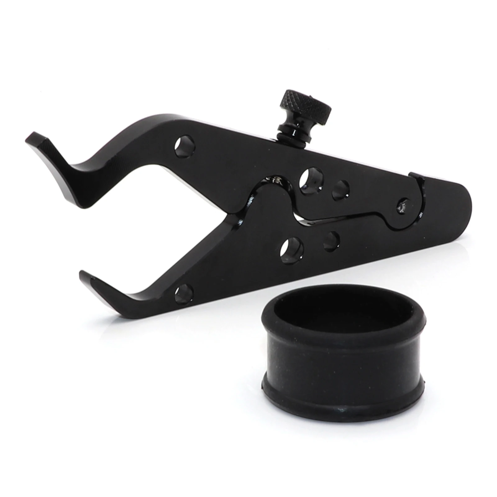 

New High Quality Universal CNC Motorcycle Cruise Control Throttle Lock Assist Retainer Relieve Stress Durable Grip Black