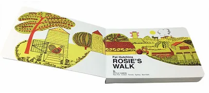 Rosies Walk Board Book Детские обучающие книги на английском языке для детей развивающие