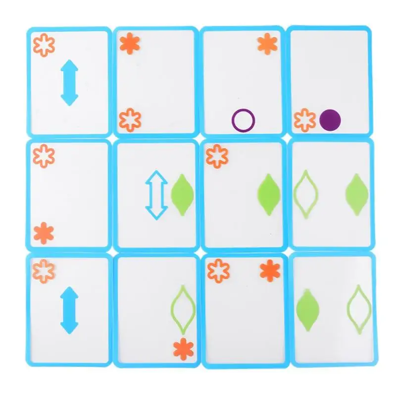 Перекрещивающиеся карты отличные ABS пластик длительная прочная игра игрушка Swish