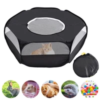 pet playpen portable fashion open indoor outdoor small animal pet cage game playground fence for dog cat hamster rabbits