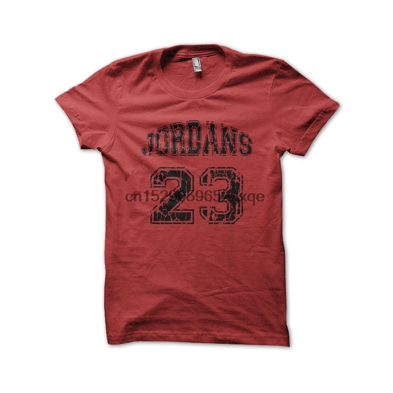 Мужская футболка jordans 23 Красная женские мужские футболки | одежда