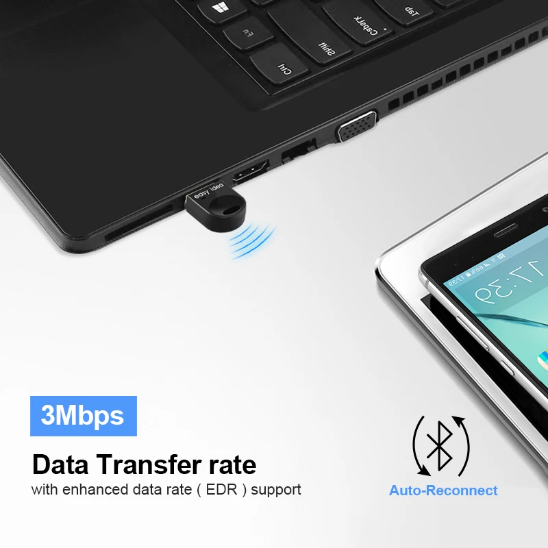 USB Bluetooth адаптер беспроводной ключ для компьютера ПК 4 0 Blutooth микро приемник