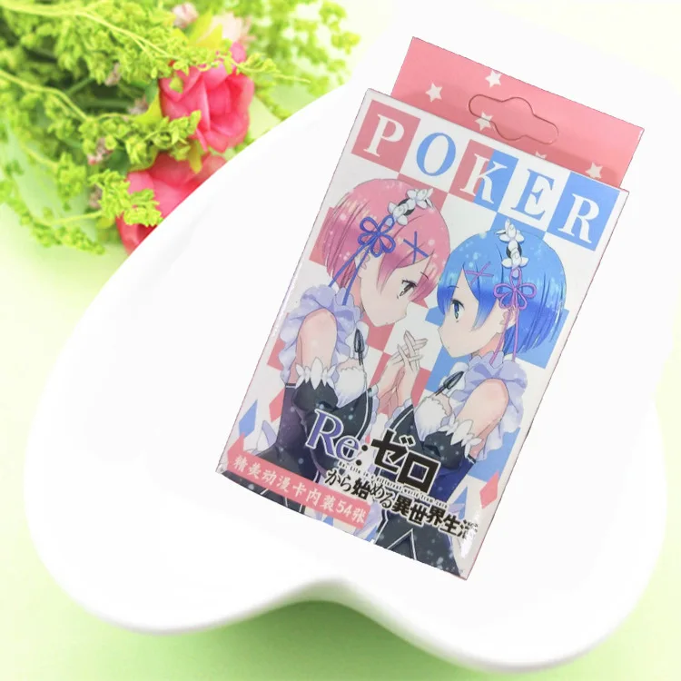 Love Live Аниме периферийные случайные развлечения игральные карты коробка/54 высокой четкости Толстые карты