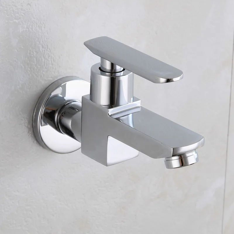 Медный смеситель для стиральной машины одиночная холодная швабра Смеситель