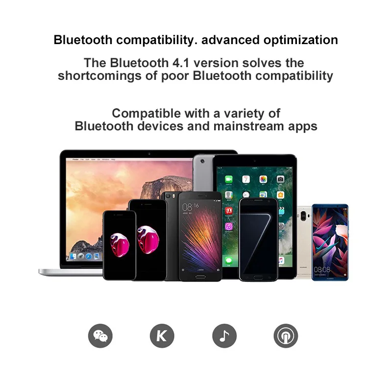 Bluetooth наушники с шумоподавлением беспроводные долгое время работы для xiaomi бизнес