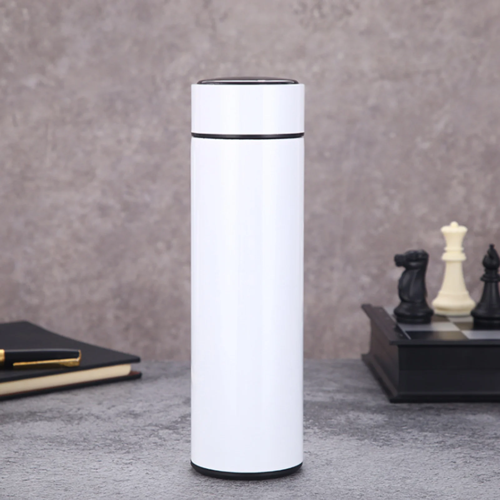 

Бутылка для воды светодиодный ным дисплеем температуры, интеллектуальная Изолированная чашка из нержавеющей стали 304, двойная светодиодна...