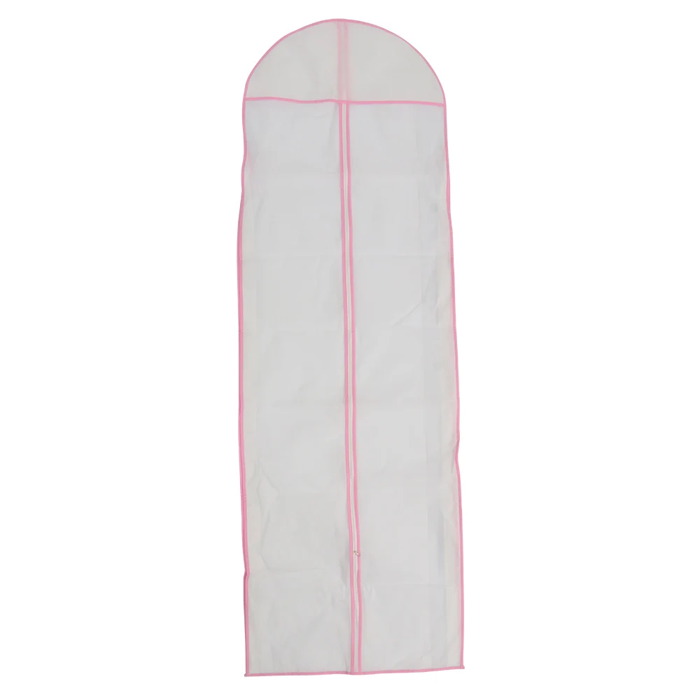 

Non-Woven Fabric Wedding Dress Gown Dustproof Cover Bridal Garment Storage Bag Long Clothes Protector Case Cover Bag