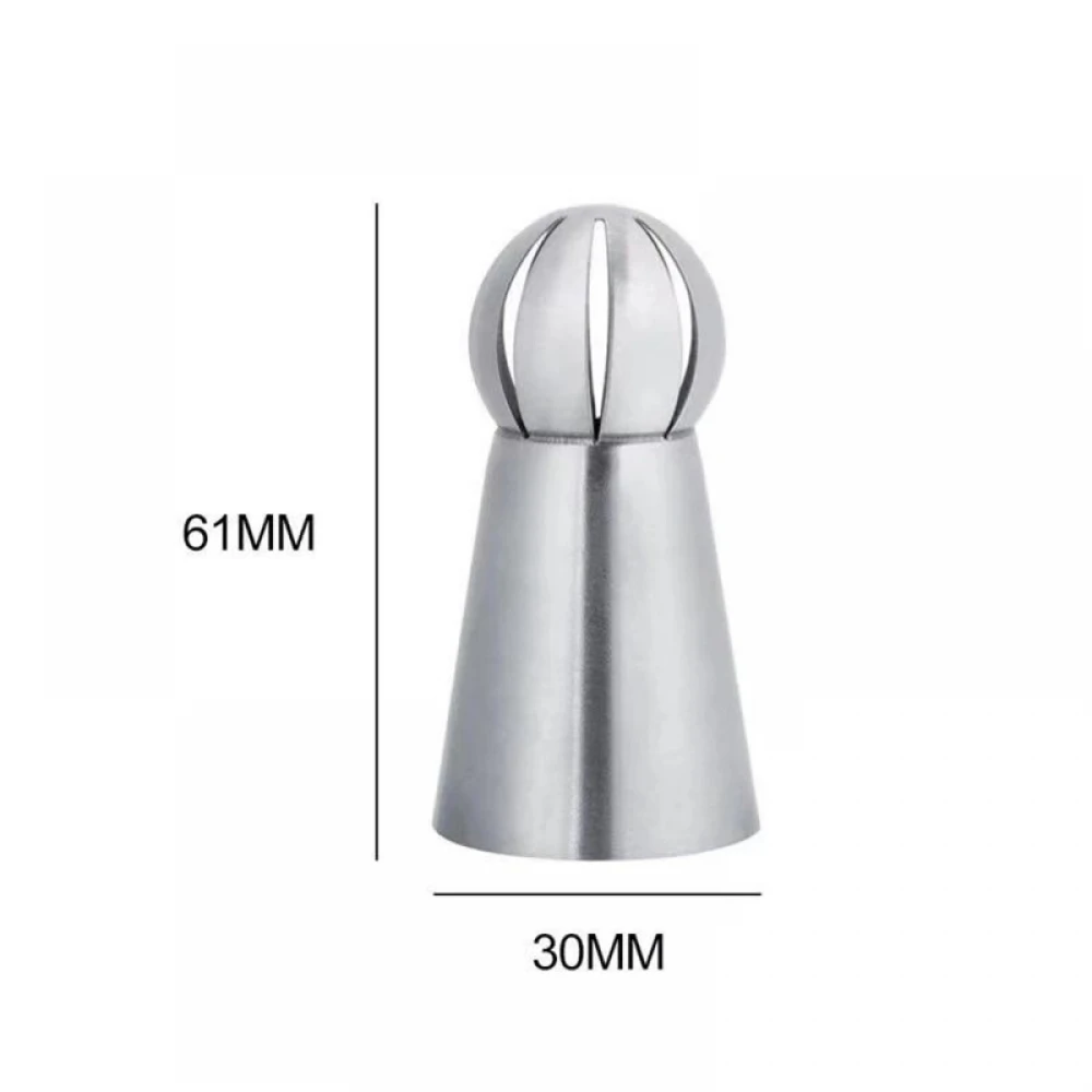 

3Pcs/Set Piping Tips Nozzle Cake Tool Stainless Steel Pastry Icing Piping Nozzles Cupcake Cakes Baking Tools Decorating Tips Set