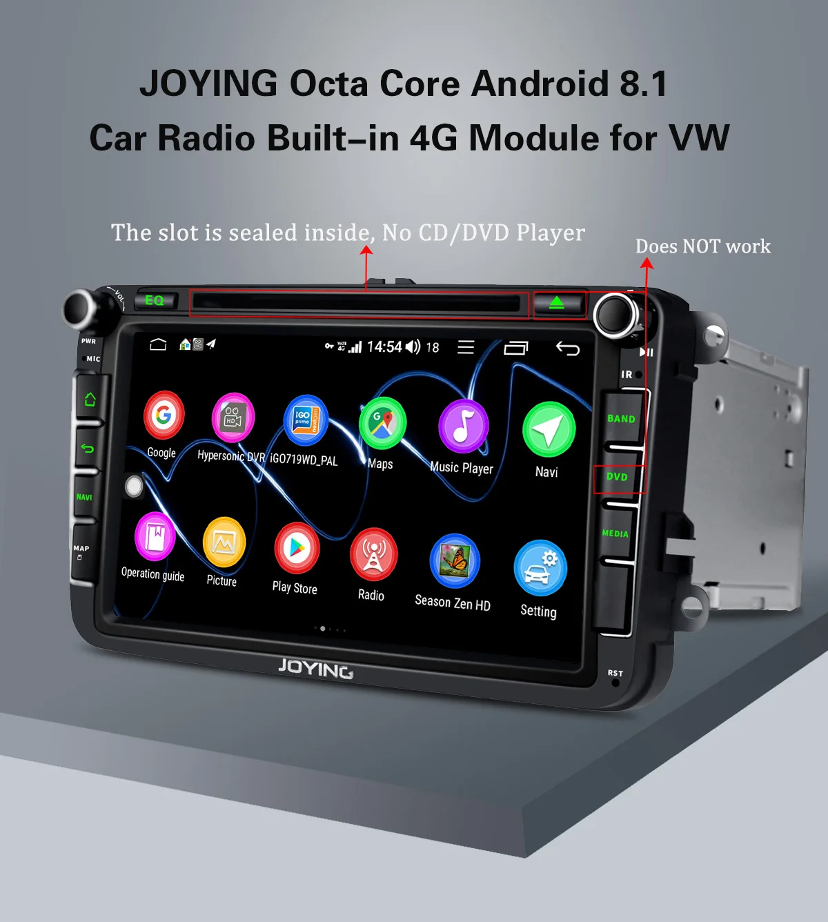 " головное устройство DSP Android8.1 автомобильное радио стерео для Volkswagen VW Passat Skoda Golf gps навигация без DVD плеера Встроенный 4 г модем