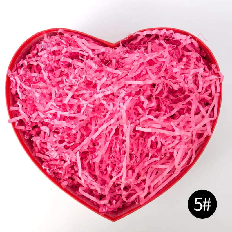 50 г/100 г/500g Красочные нарезанная бумага наполнитель подарочной коробки одежда для