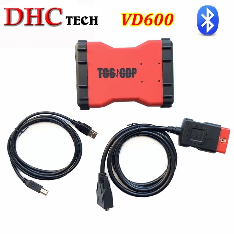 VD600 TCS Pro Bluetooth 2016 00 версия с Keygen obd2 Авто диагностический инструмент красным реле