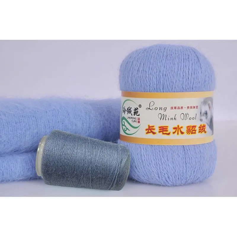 Пряжа для вязания норковая | Дом и сад