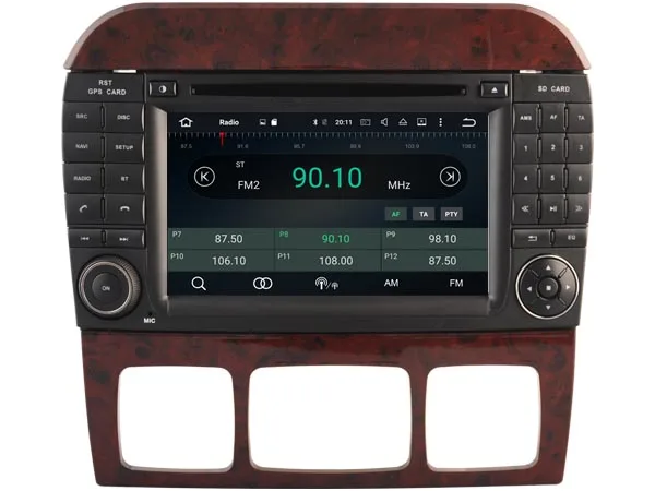Ips экран Android 8 0 автомобильный Dvd Navi плеер для Benz S W220 S280 S320 S350 S400 S430 S500 gps авто стерео