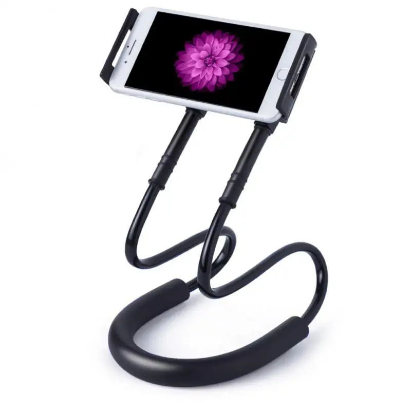 

New Lazy Neck Phone Holder With Pendant Neck Adjustable Phone Holder For IPhone Samsung Flexible Hanging Smart Phone Accessories