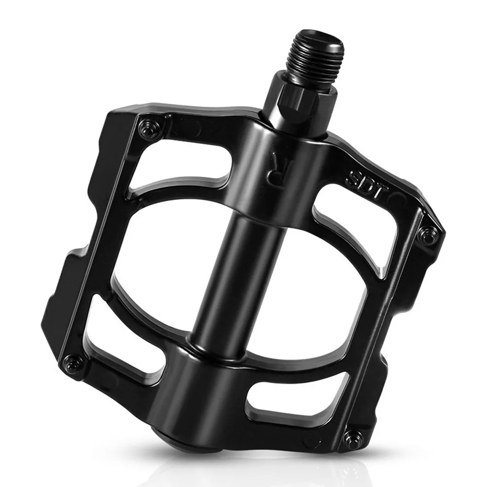 

Peilin Bearing Mountain Road Bicycle Pedals Aluminum Alloy Double-sided Screws Bike Pedals Non-slip Bearings For Road MTB Bikes
