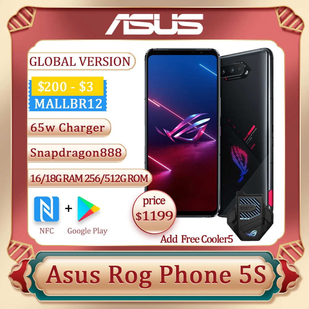 

ASUS ROG телефон, экран 16 дюймов, 256 ГБ ОЗУ 512/6000 Гб ПЗУ, мАч
