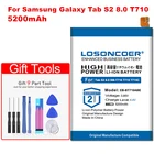 5200 мАч, EB-BT710ABE EB-BT710ABA для планшета Samsung Galaxy Tab S2 8,0 SM-T710 T713 T715 T715C T715Y T719 T719C T719N T715Y T713N батарея