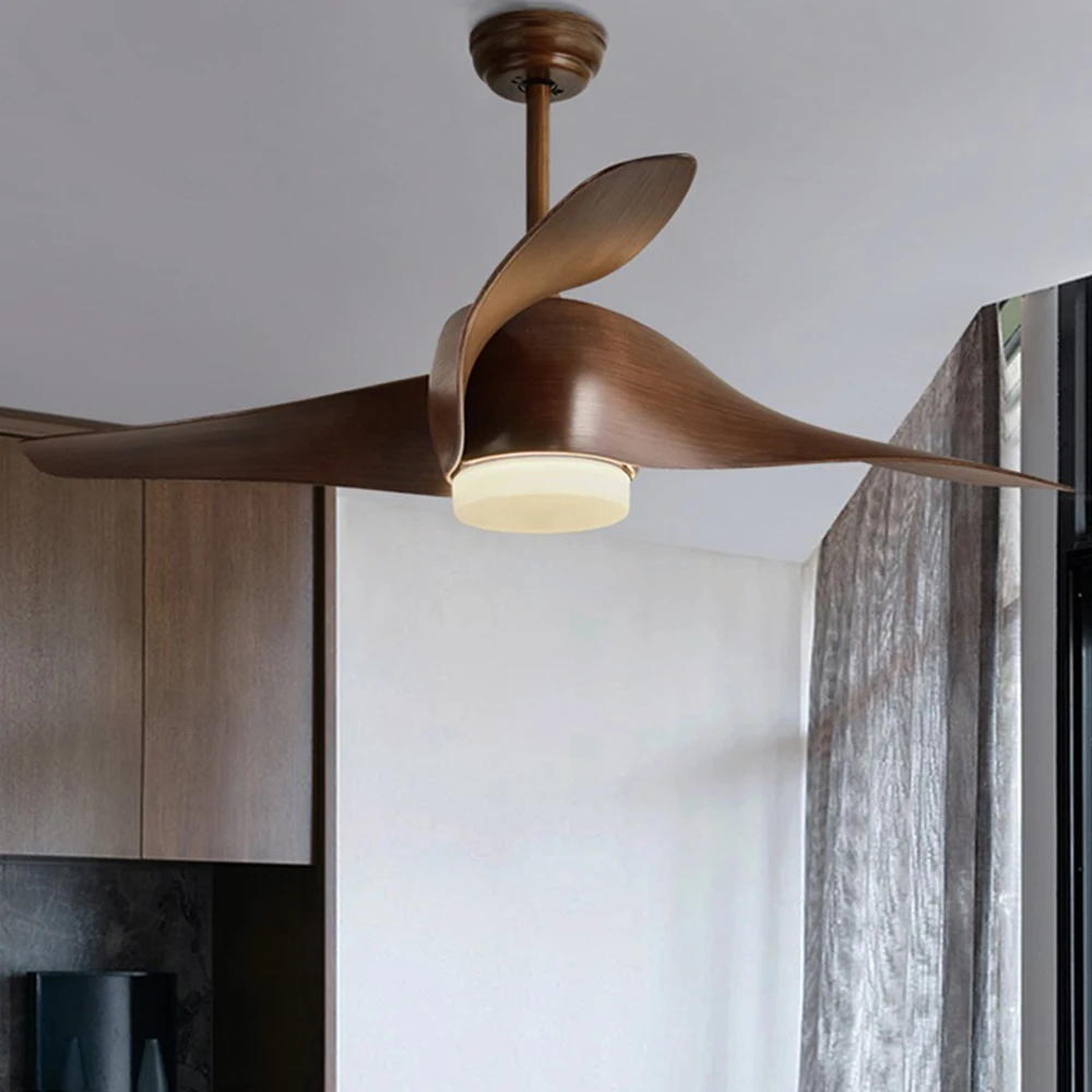 52 дюйма Винтаж светодиодный потолочный вентилятор с пульт дистанционного