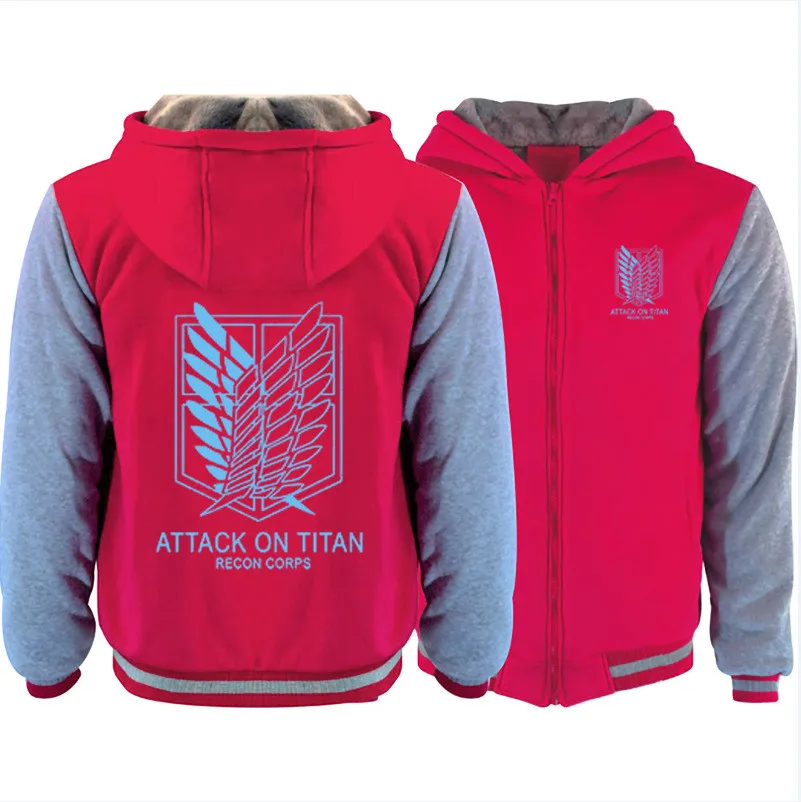 Для взрослых мужчин и женщин новая Толстовка Япония Аниме Атака Титанов Scout Regiment