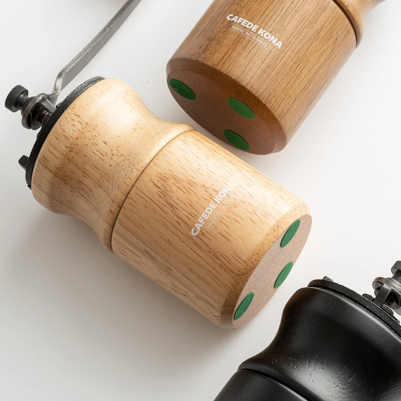 売る 木製ミニ手動コーヒーミル手クランクステンレス鋼ポータブルコーヒーグラインダー高品質szlifierkaキッチンツールDG50MCG