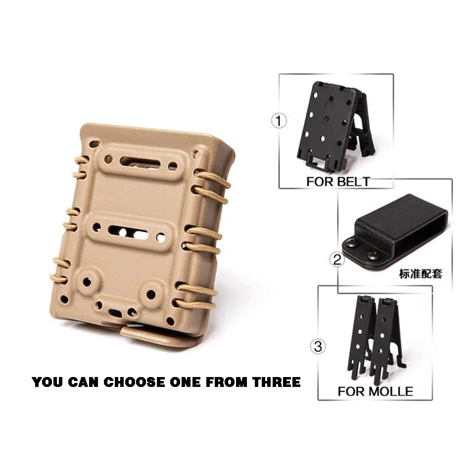 

FMA Scorpion RIFLE MAG CARRIER For 7.62 DE (Select 1 In 3) TB1216