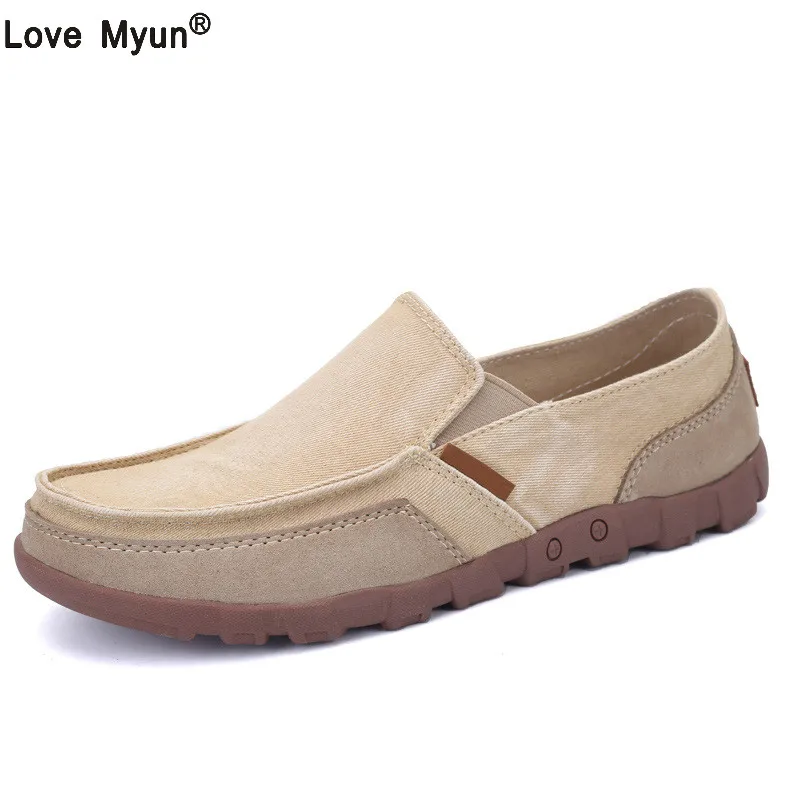 Новая мужская парусиновая обувь Мужская модная прочная удобная повседневная