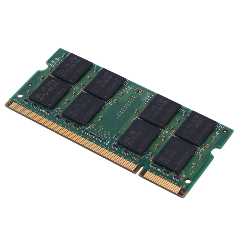 

DDR2 1GB Laptop RAM Memory 2RX8 1.8V PC2-5300S 667MHZ 200Pins SODIMM Notebook Memory