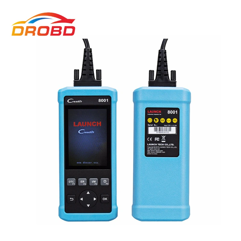 100% оригинальный старт DIY считыватель кода CReader 8001 CR8001 полный OBD2
