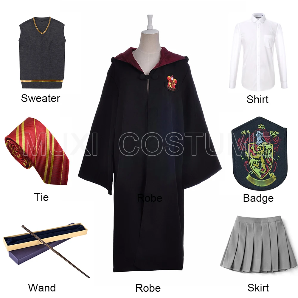 Детский костюм для косплея Гермиона Грейнджер вечерние костюмы на Хэллоуин