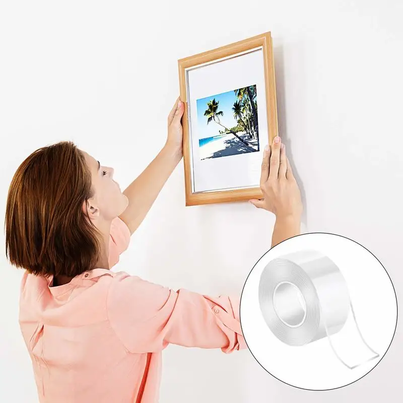 

Million Times Nano-level Magic Tape Double-sided Stick Waterproof PVC Strong High Viscosity Water Thicken Without Trace