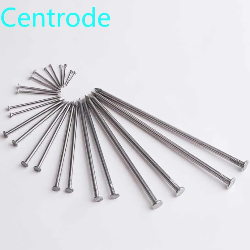 Маникюрные круглые удлиненные маленькие гвозди из нержавеющей стали 304 50