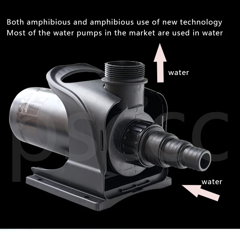 Супер низкая мощность погружной ECO Водяной насос для садового пруда фильтр