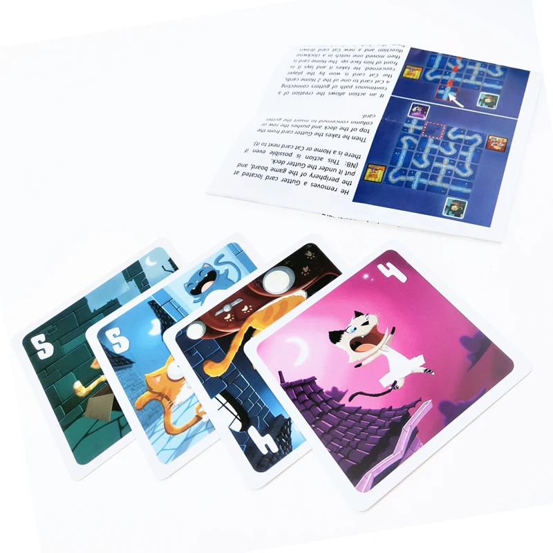 Настольная игра Chabyrinthe полная английская версия вечерние игральные карты для