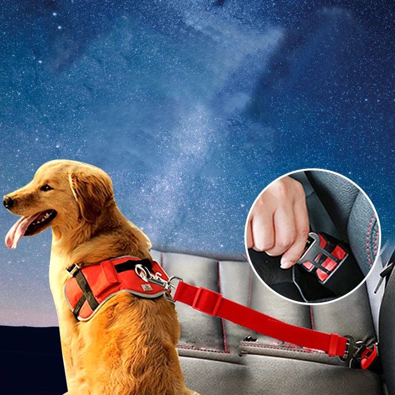 Ремень безопасности для домашних животных нейлоновый пояс маленьких