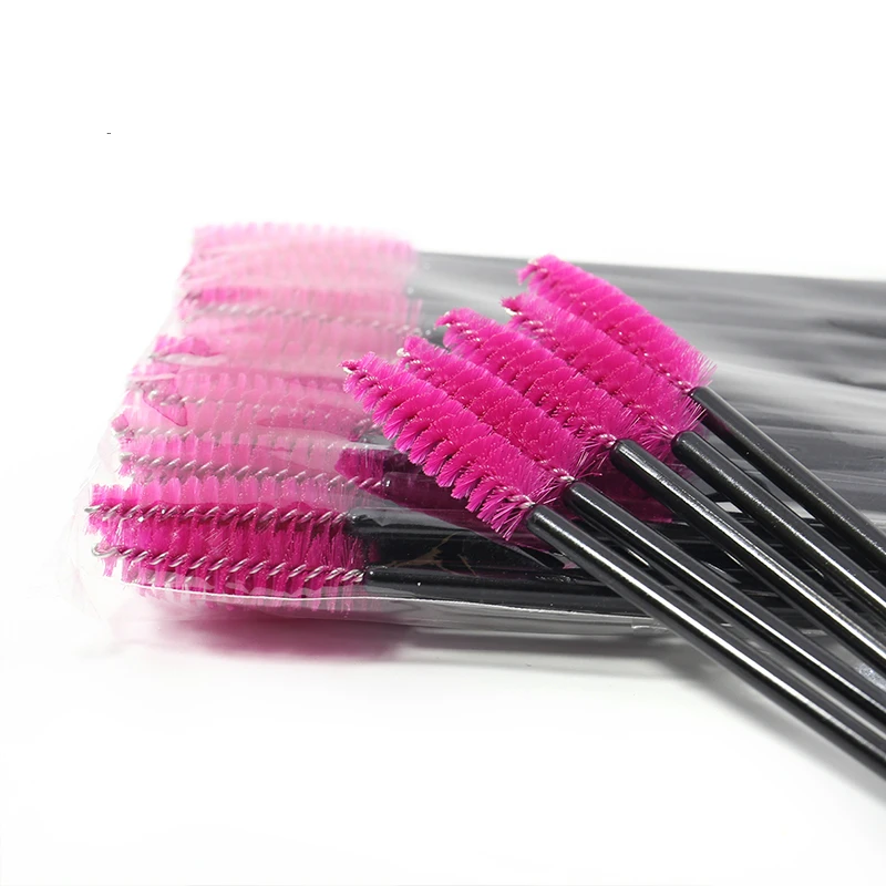 Высококачественная пластиковая мягкая щетка 50 шт./УП. Мини одноразовая кисть для