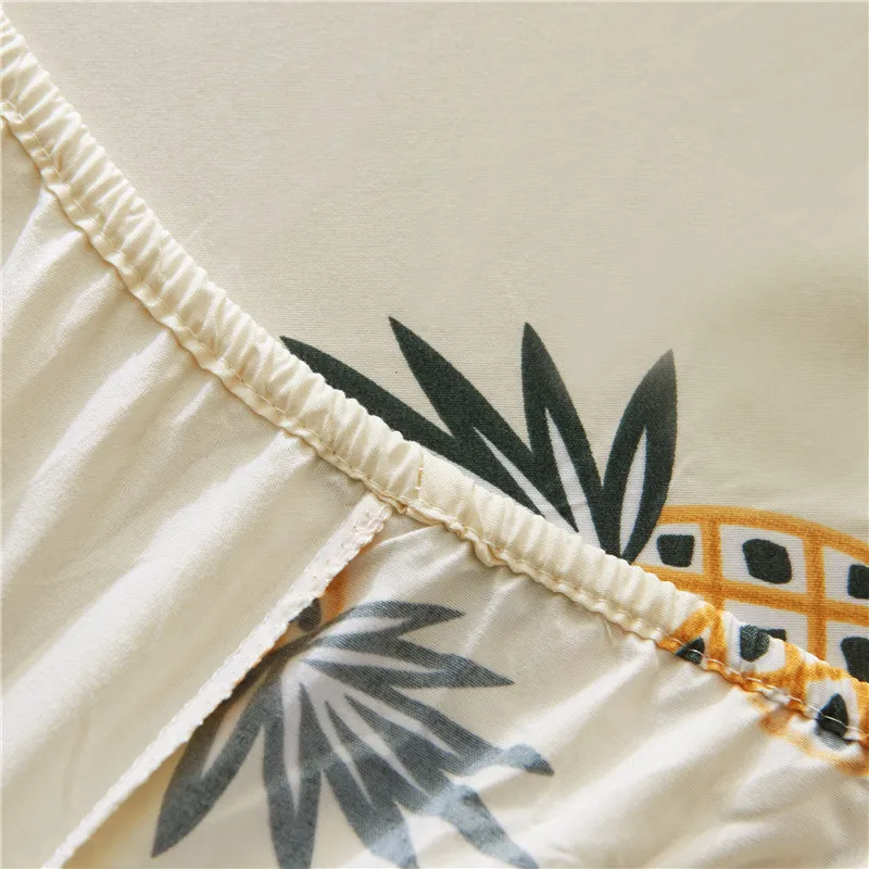 Комплект постельного белья из мягкого хлопка королевский комплект с рисунком