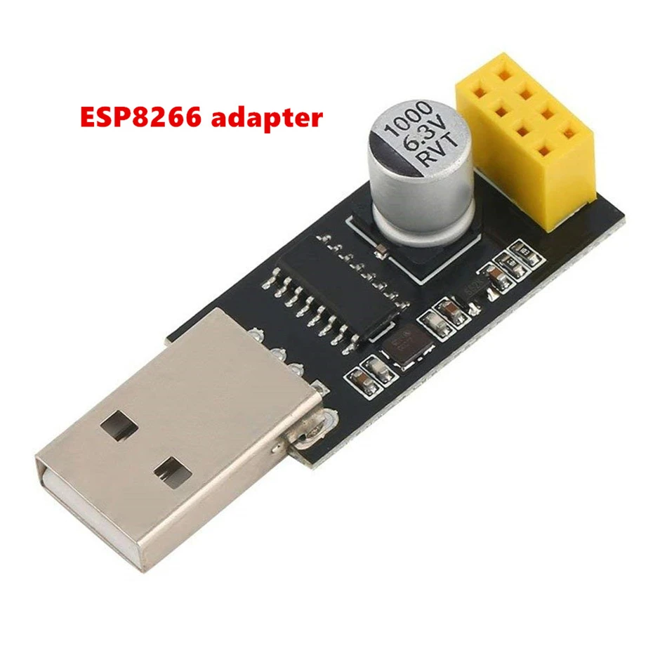 

Программатор ESP01 UART GPIO0 Heat Shrink