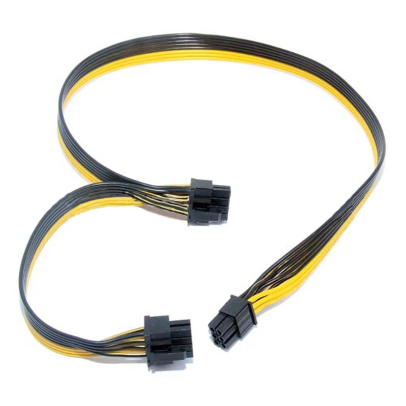 Кабель-адаптер питания PCI Express 6 Pin-Dual 8 Pin (6 + 2) для модульного блока EVGA видеокарты |